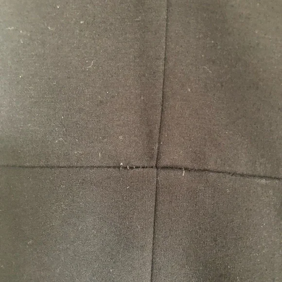 N/Nicholas Off Shoulder Ponte Mini Black Dress 2 - Picture 11 of 16